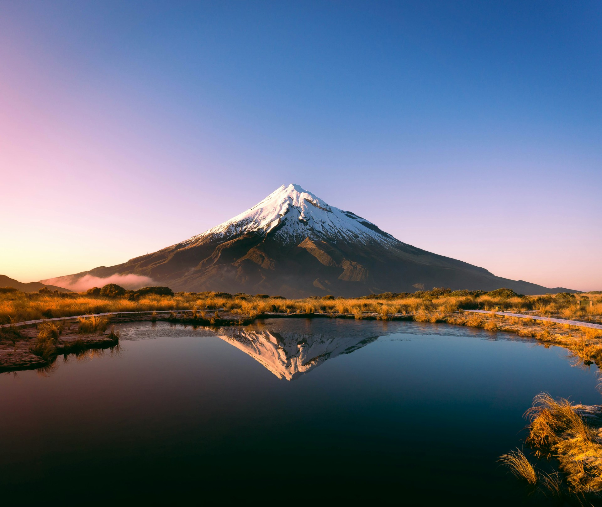 New Zealand mountain landscape